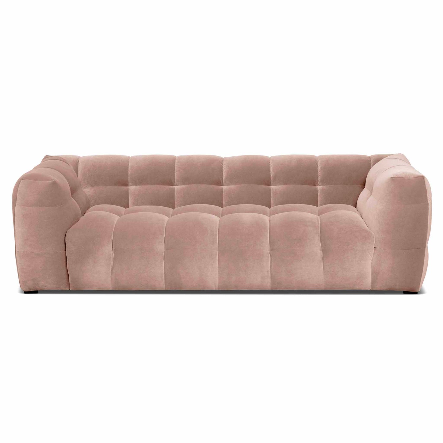 Caesar bubblig design soffa rosa sammetssoffa