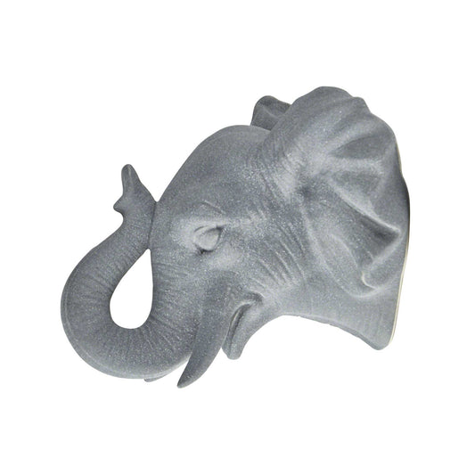 Porslinsfigur Elefant grå